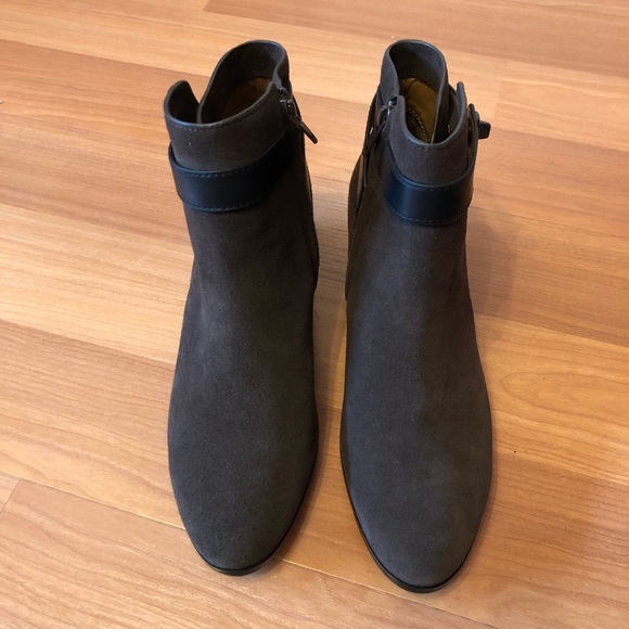 Coach Leather Ankle Boots - Picture 3 of 5